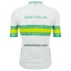 Fietskleding (Fietsshirt + Korte Koersbroek) 2023 Australië Nationaal Team - Groen Wit